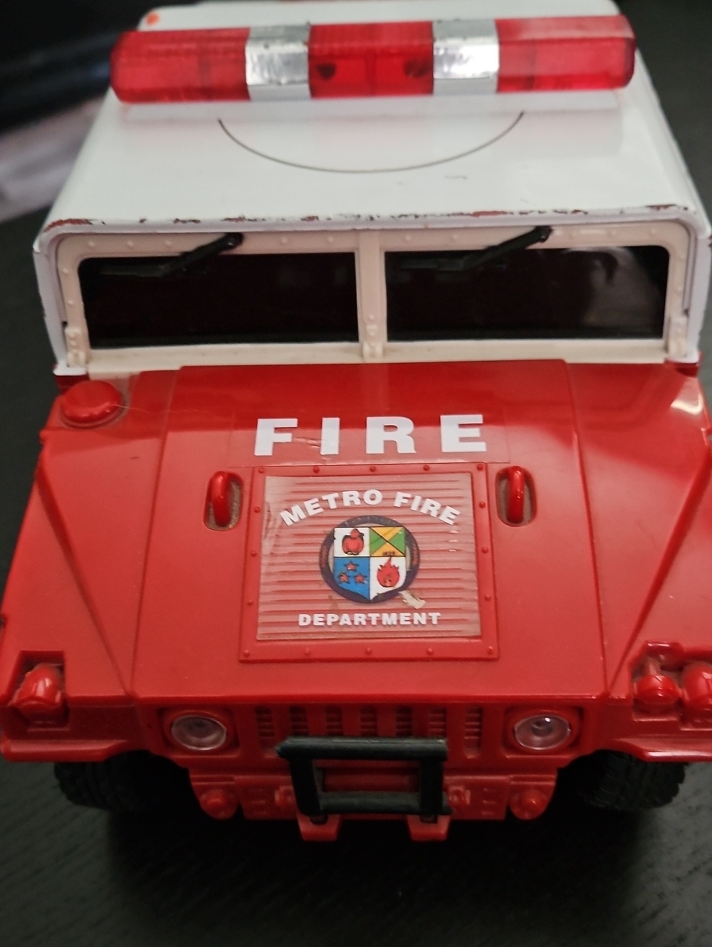 Vintage TONKA 1999 Fire Rescue Humvee - Picture 3 of 8